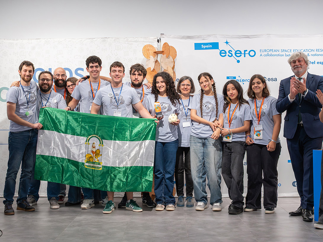 El equipo «ZephySat» de Andalucía se alza ganador de CanSat Spain 2025