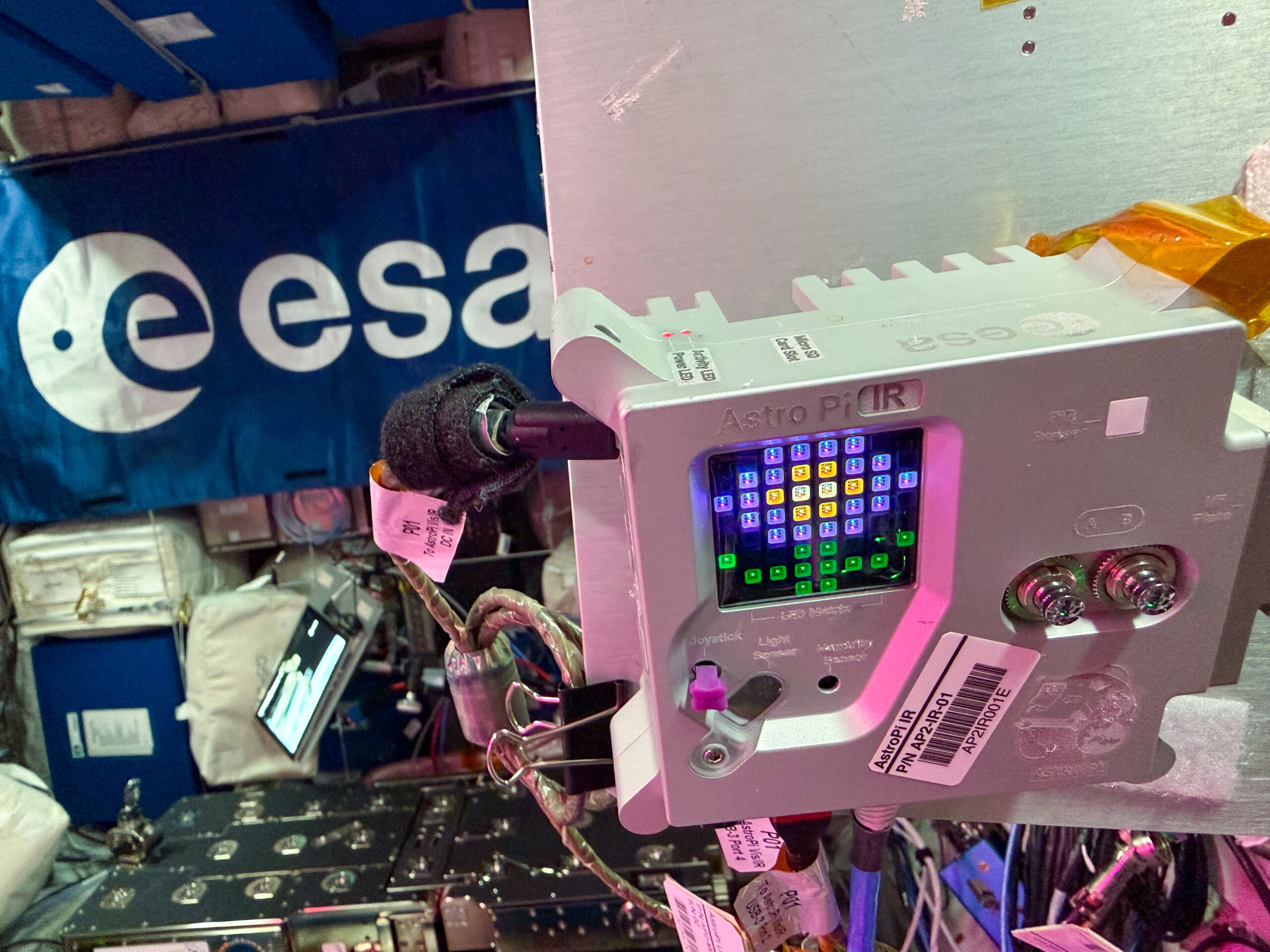 Raspberri Pi a bordo de la Estacion Espacial Internacional